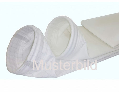 10 Stück Krenn Filterschläuche, Schlauchfilter aus Polyester 550g/m2, DN40x300mm, Filterschlauch